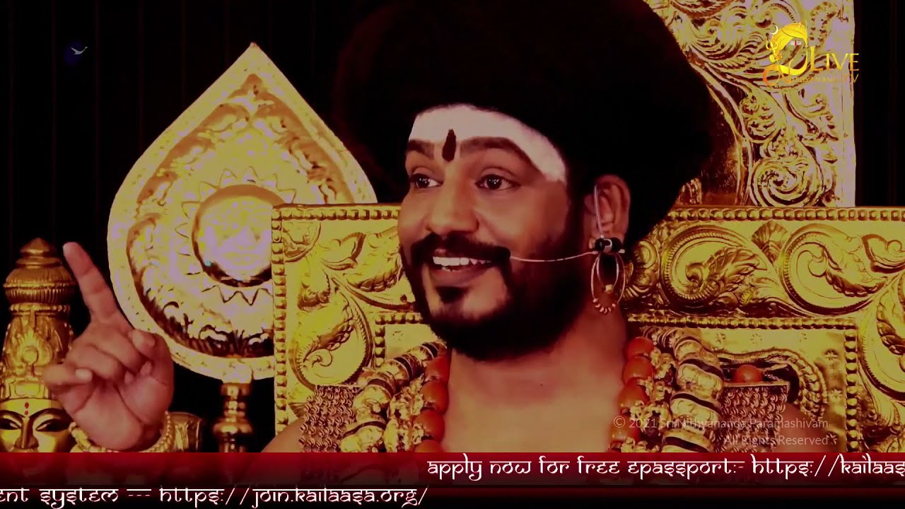When we Hindus do charity we don't negotiate with their faith. SPH Nithyananda Paramashivam