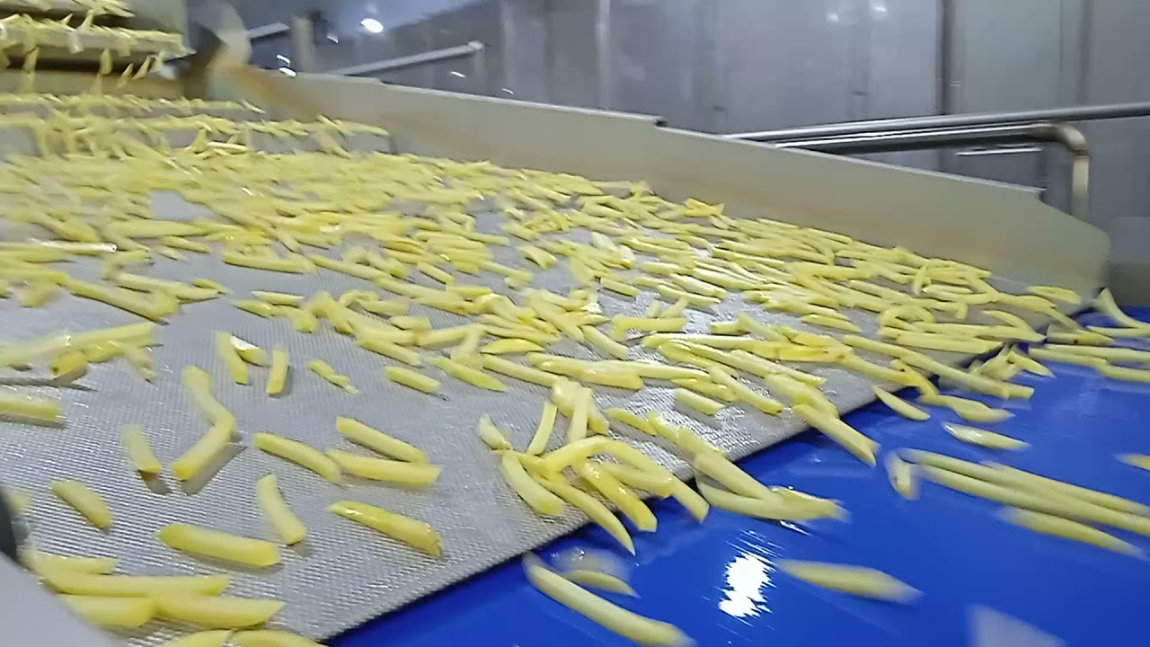 Dondurulmuş patates hattı