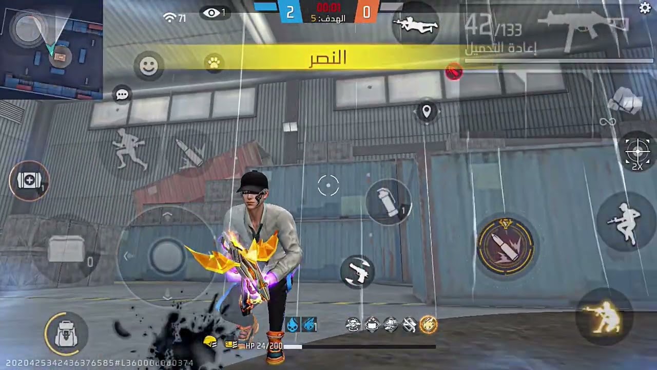 طلعتلي بنت وانا بسوي تحدي من المتابعين🙀شاهدو ايش صار #فري_فاير #garenafreefire #gameplay 
