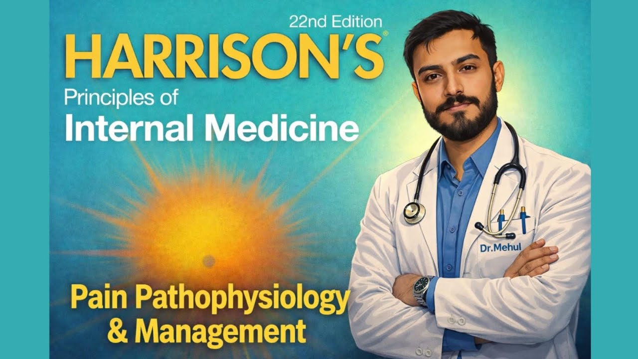 PAIN(Management) part-2 as per Harrison's 22nd edition. Cardinal manifestation section. 