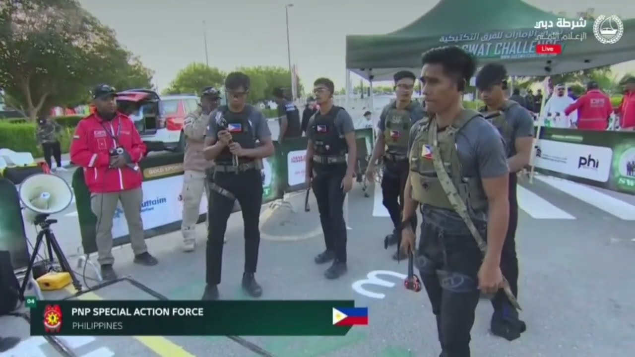 Сборная Филиппин PNP SAF | Dubai SWAT CHALLENGE 2025 | День 3: Спасение офицеров