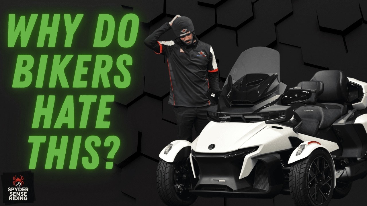 Настоящая причина, по которой некоторые мотоциклисты ненавидят Can-Am Spyder