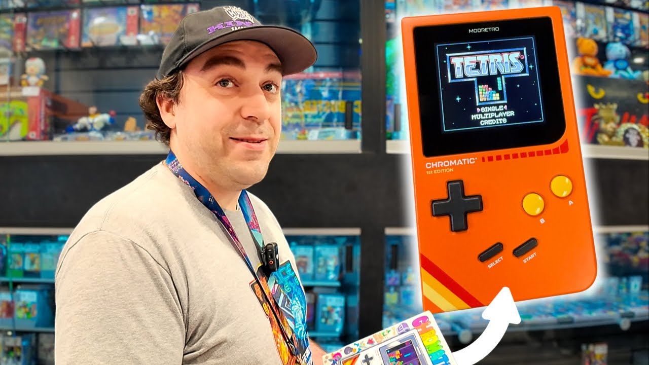 Магазин Retro Game реагирует на ХРОМАТИЧЕСКУЮ...