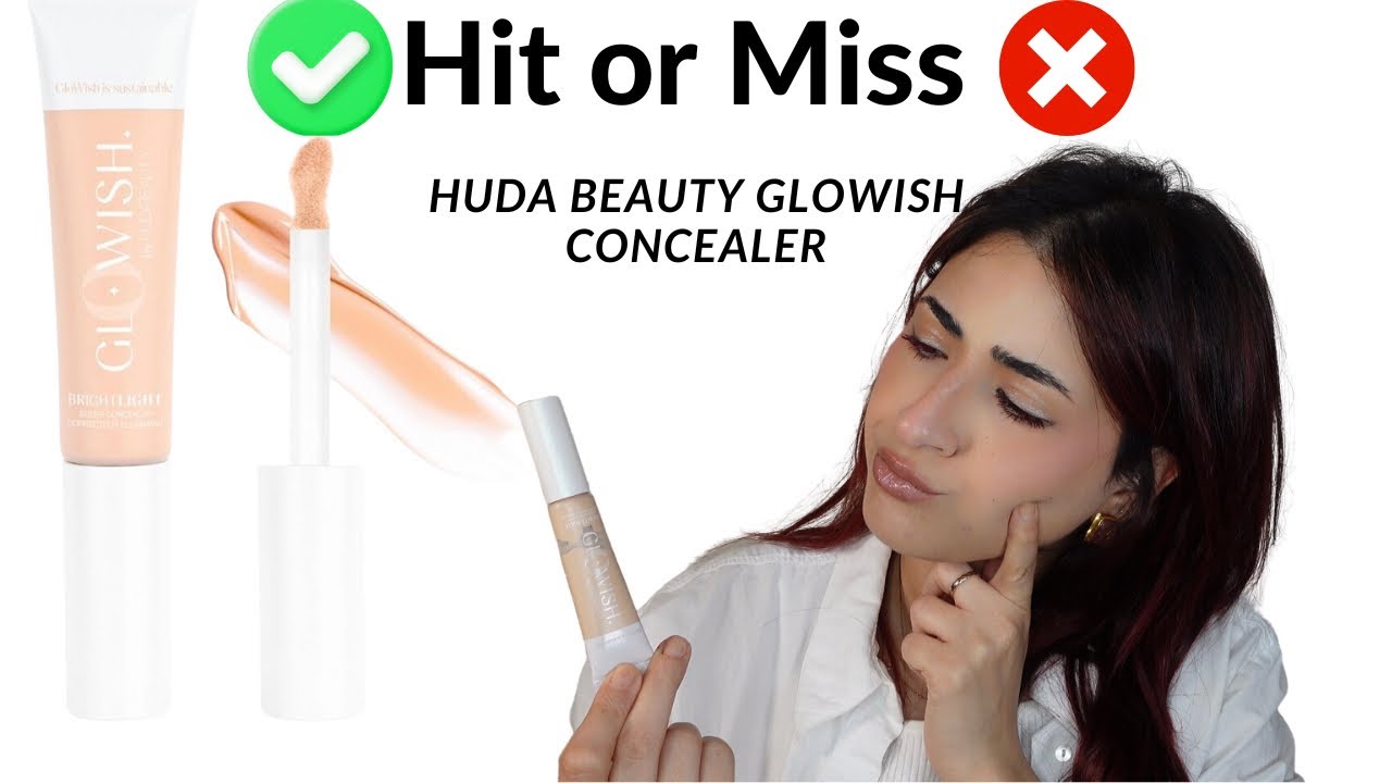 NEW HUDA BEAUTY GLOWISH CONCEALER | Review& First Impression