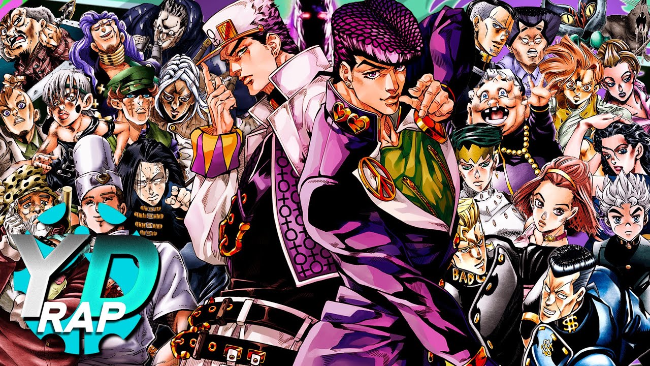 Vecinos de Morioh Rap || Diamond Is Unbreakable ESPECIAL 1k || YaelolD ft. 25 Vecinos (Prod.GAXILIC)