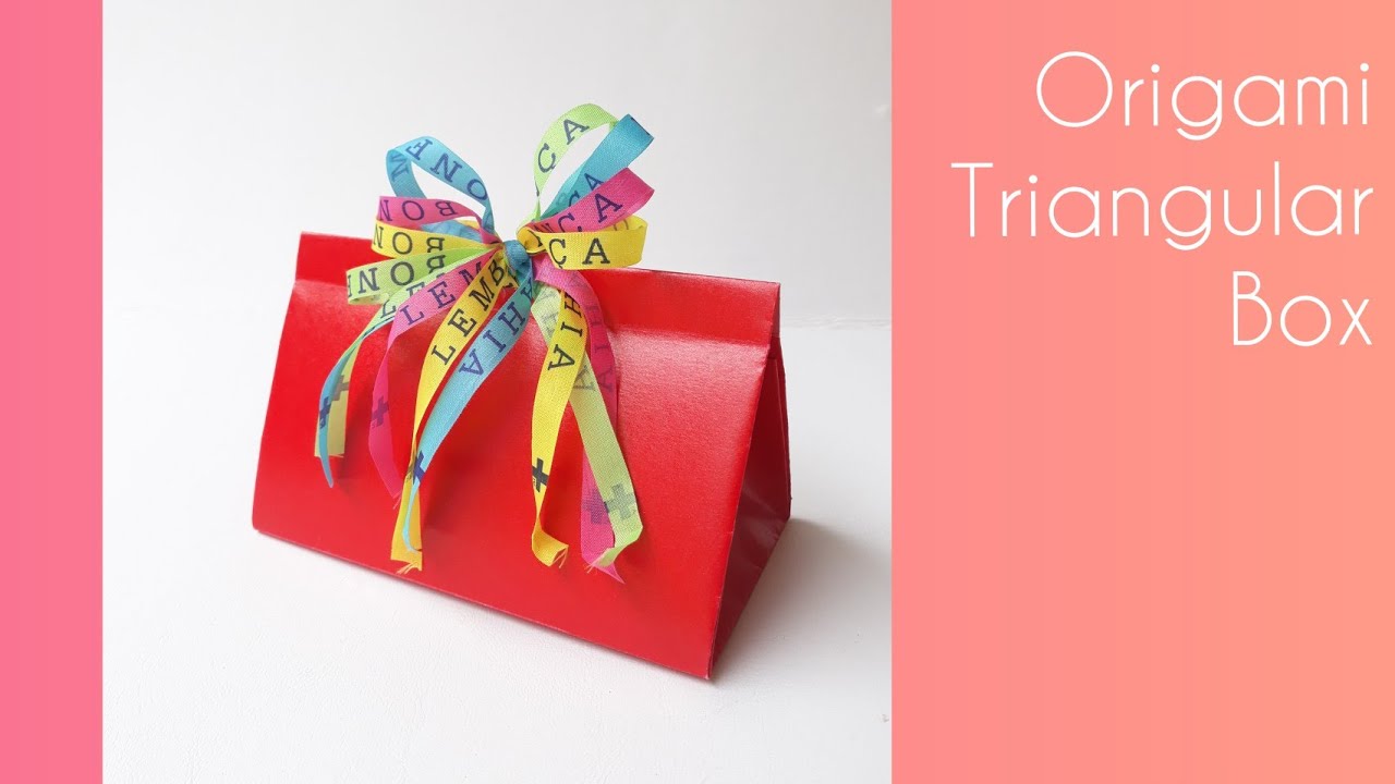 Origami Triangular Box