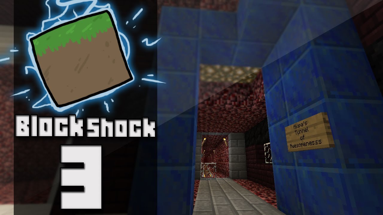Akipa on BlockShock :: Episode 3 :: A Nether Tunnel!