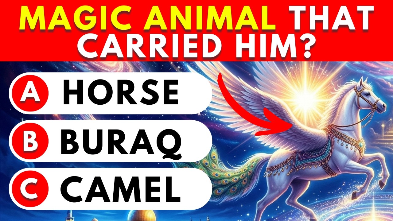Prophet Muhammad PBUH Quiz | Islam Knowledge