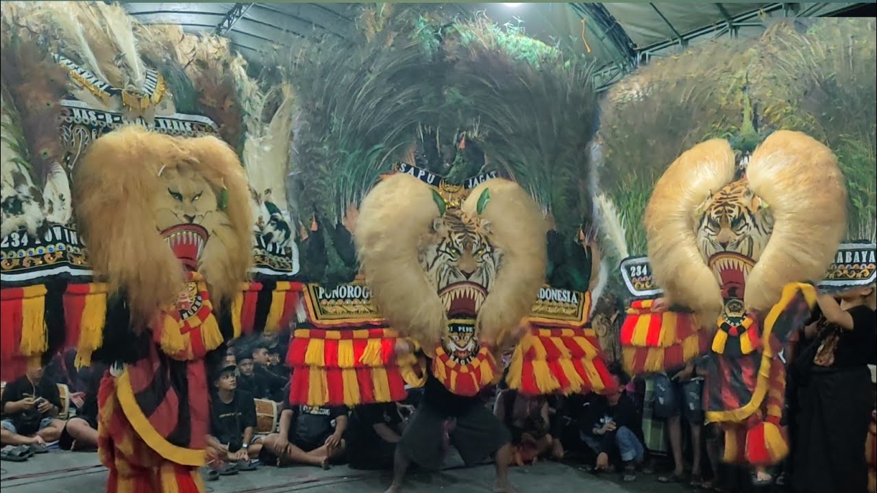 MERINDING AUTO PATAH❗BARONGAN REOG PONOROGO SURABAYA TERBESAR GEGERKAN DESA KORIPAN JOGODAYUH MADIUN