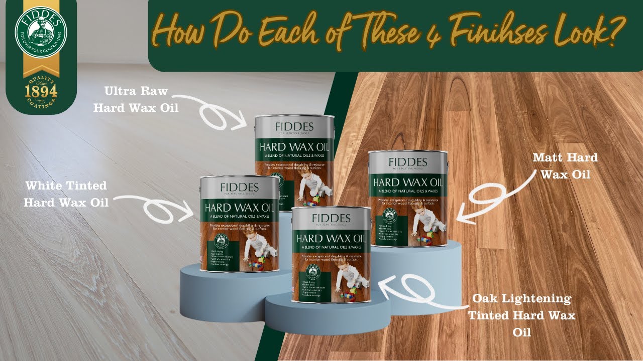 We Show you the Difference between these 4 finishes