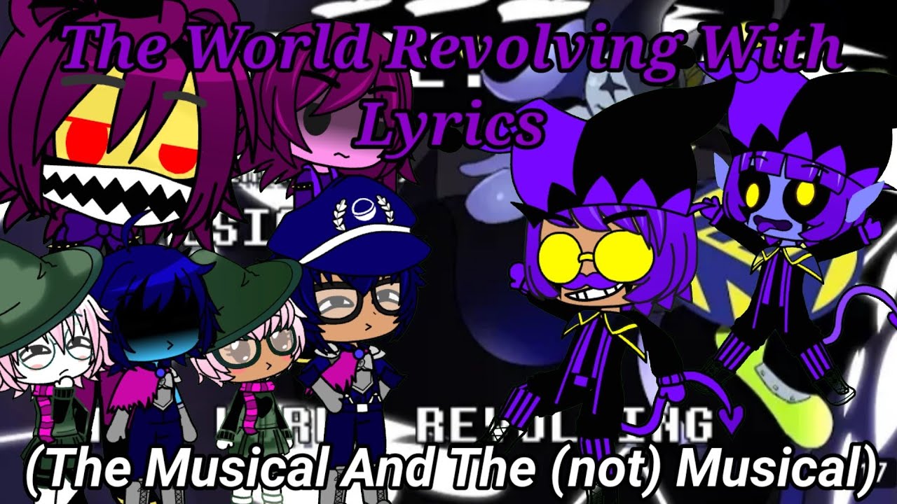 The Ethans + Deltarune React To:The World Revolving With Lyrics By MOTI + RecD (Gacha Club)