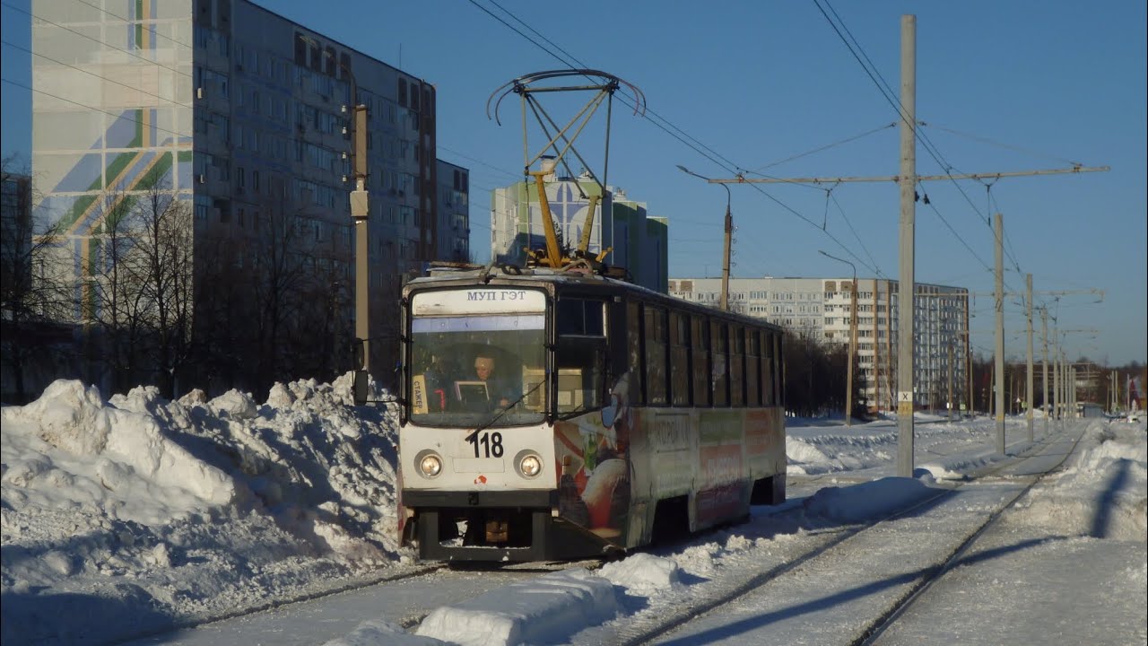 Поездка на 71-608КМ №118 по маршруту №6