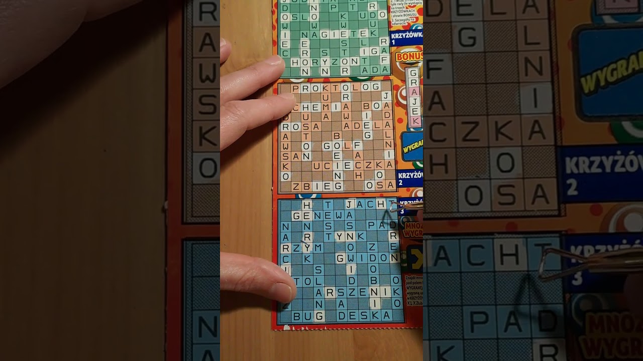 zdrapki lotto 😉😁 gwiezdna kasa krzyżowka XXL coś wpadło 🤑