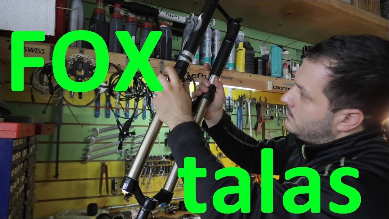 FOX F32 RL talas - обзор и замена сальников для Scott Genius