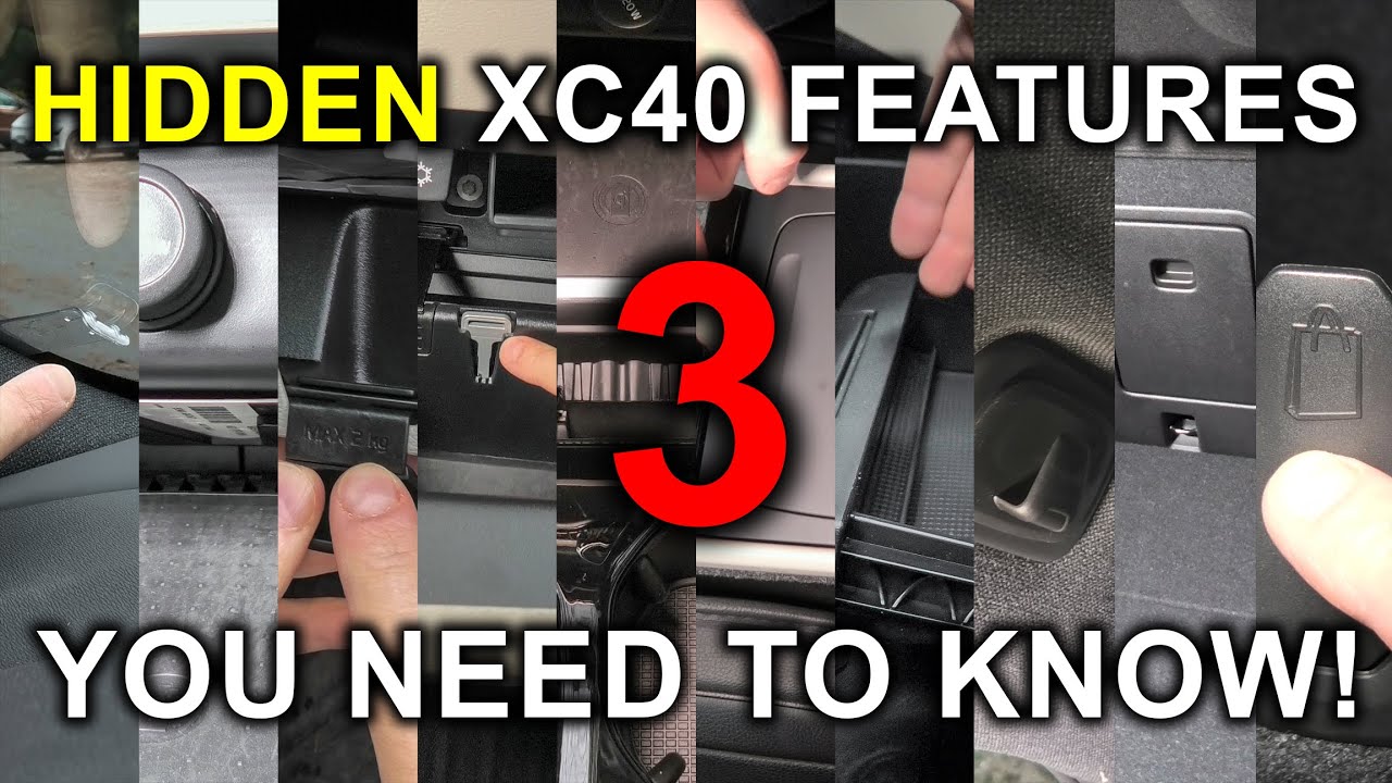 Volvo XC40 (2019-2025): 10 скрытых функций XC40, о которых вам нужно знать! Часть 3 — Удобство и ...