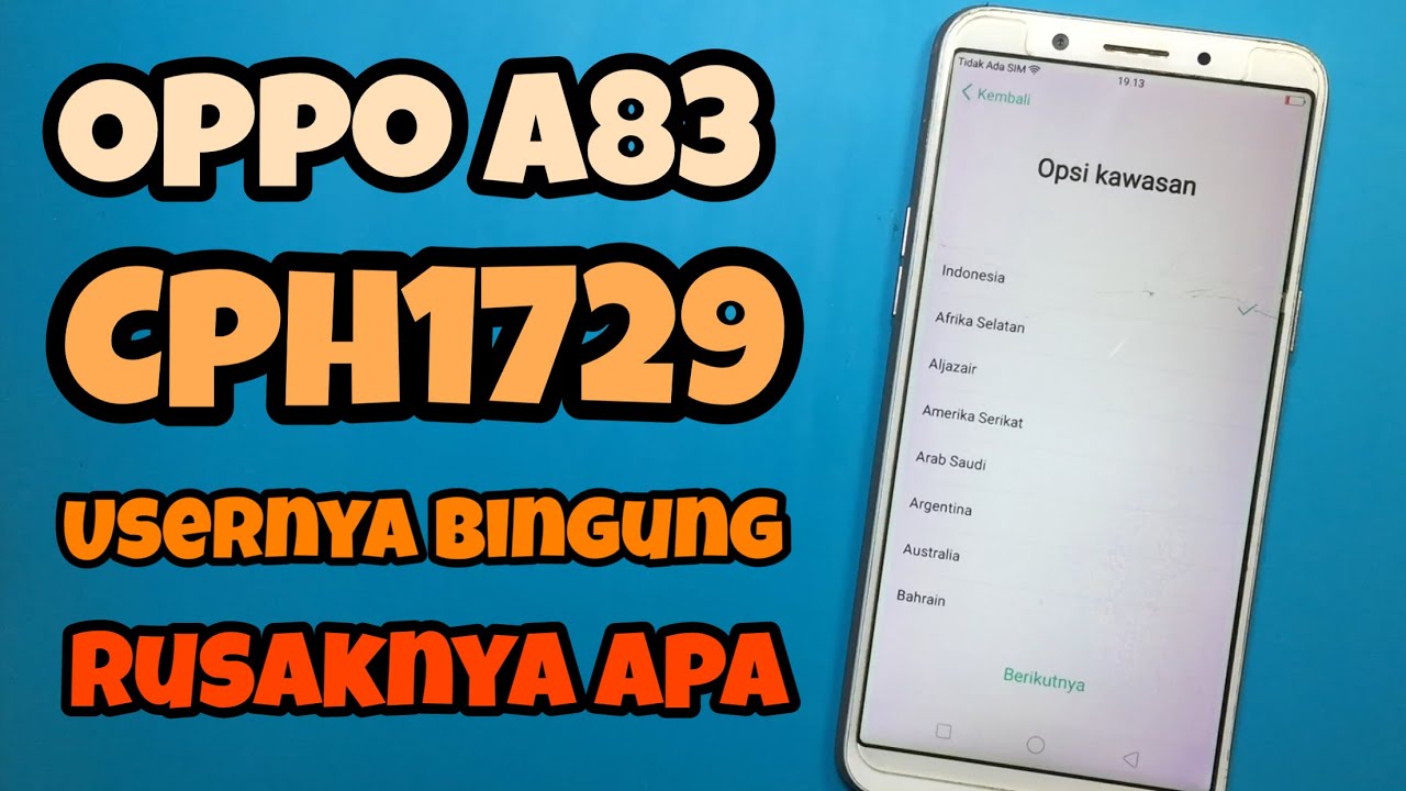 Oppo A83 CPH1729 Bingung Kasih Judul Apa?