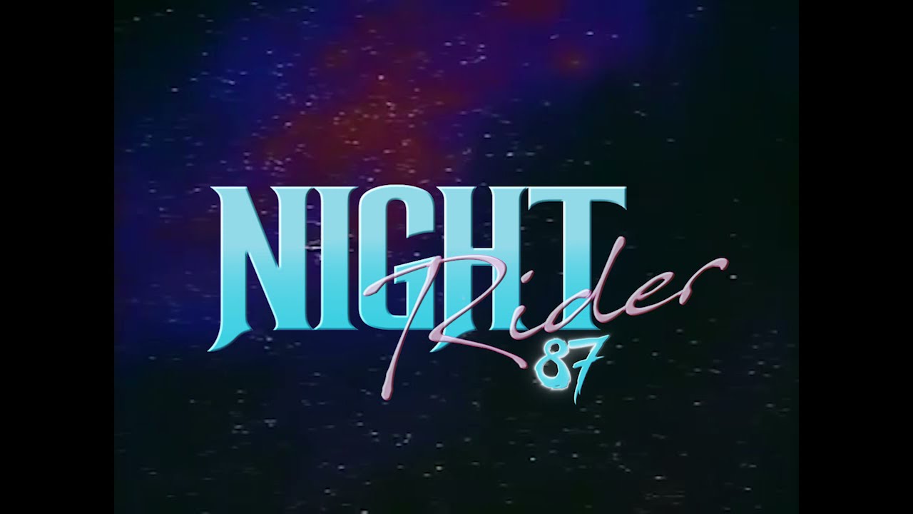 Night Rider 87 - Among The Stars (AMV)