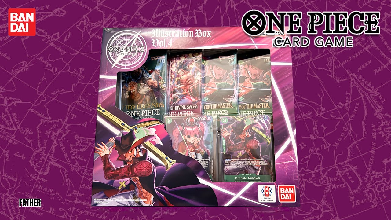 One Piece Card Game Illustration Box, Vol. 4 Unboxing #1
