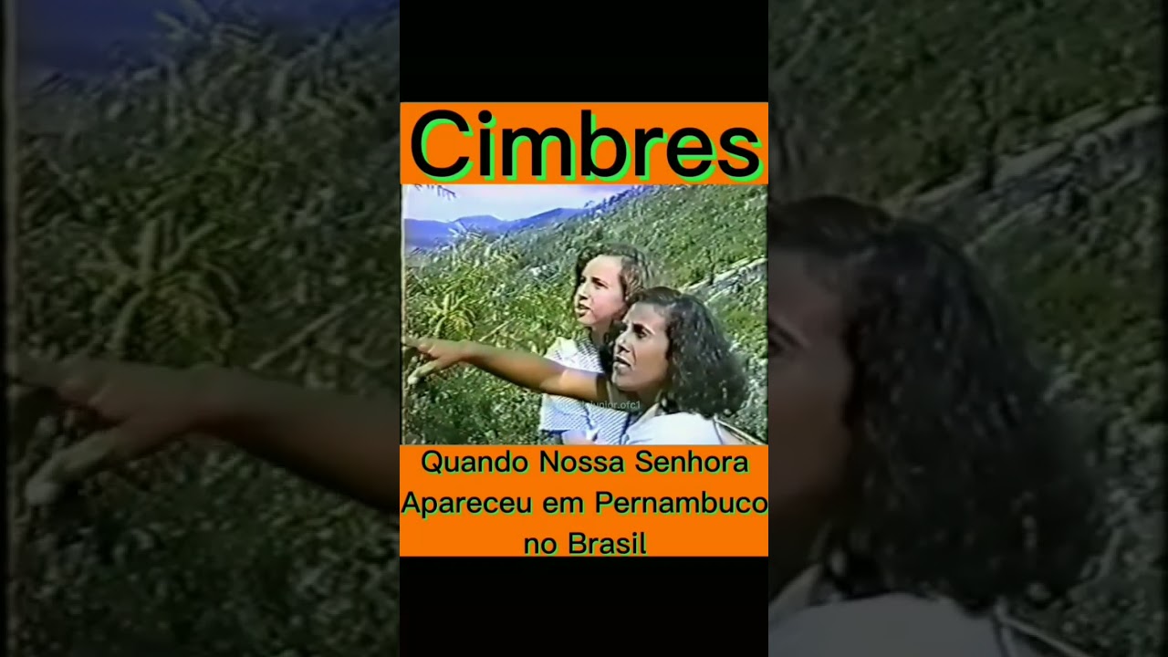 Cimbres, a apari&ccedil;&atilde;o da Sant&iacute;ssima virgem Maria no Brasil, em Pernambuco #catolicos  #nossasenhora