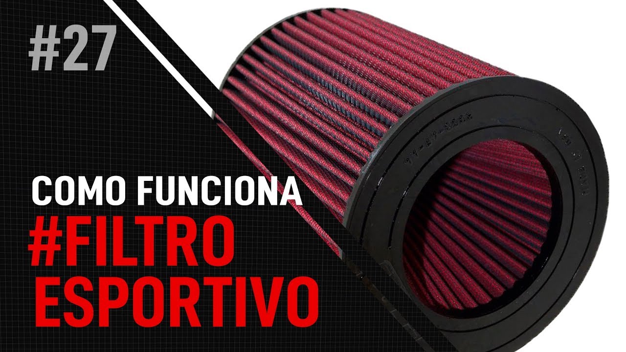 Filtro de Ar Esportivo: CF#27 - FT. RS Air Filter & Alta RPM