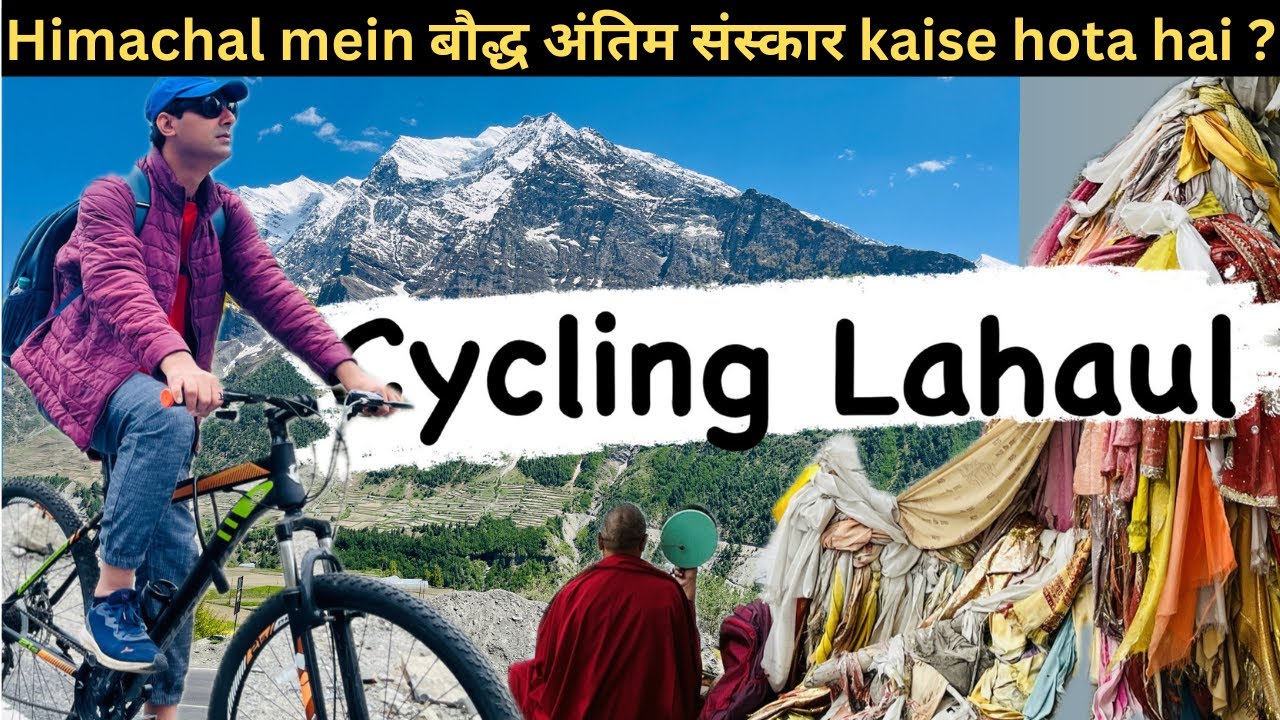 Cycling Through Himachal: Rare Buddhist Death Ceremony | Jispa 🚴‍♂️🙏