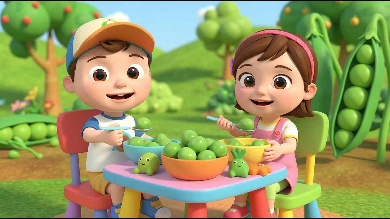 Vegetables Are So Yummy 🥗🥣 JJ, Cece & Cody Eat Healthy Vegetables | Funny Animation