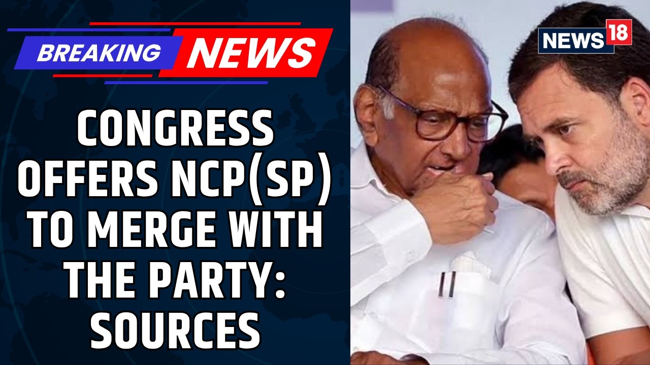 Cong Is Offering NCP(SP) Merger Amid Opposition Churn, Supriya Sule Non-Committal: Sources | News18