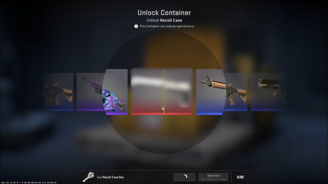 Small Recoil Case Opening (21 Cases)
