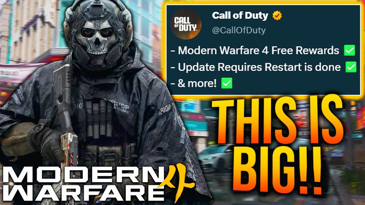 MODERN WARFARE 4: НОВЫЕ ЭКСКЛЮЗИВНЫЕ НАГРАДЫ, ОБНОВЛЕНИЕ COD HQ И МНОГОЕ ДРУГОЕ...