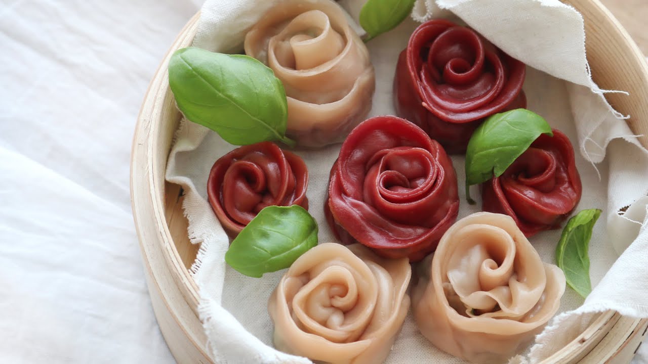 [ENG CC] 장미꽃이 피는 식탁, 장미만두 : Rose Dumplings [아내의 식탁]