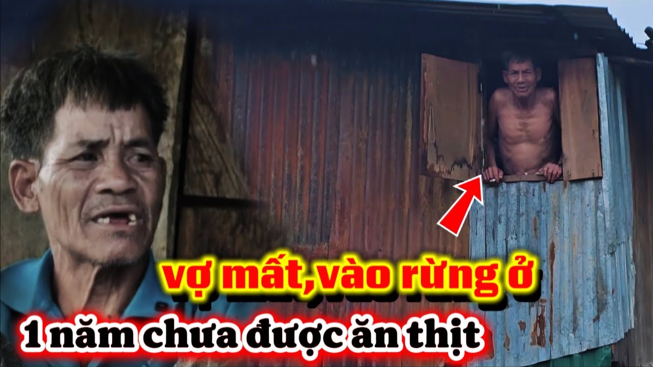 VÌ NHỚ VỢ cụ ông vào rừng sống.1 năm rồi tôi chưa biết miếng thịt là gì?