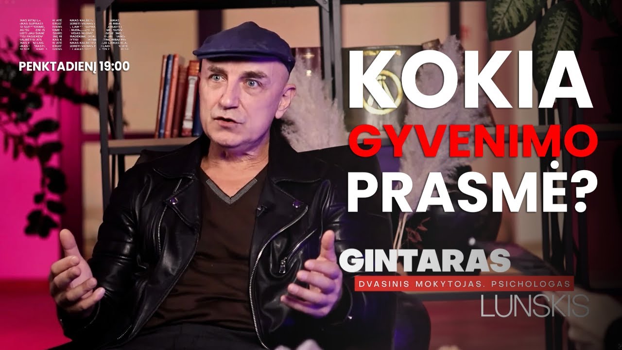 Gintaras Lunskis laidoje 