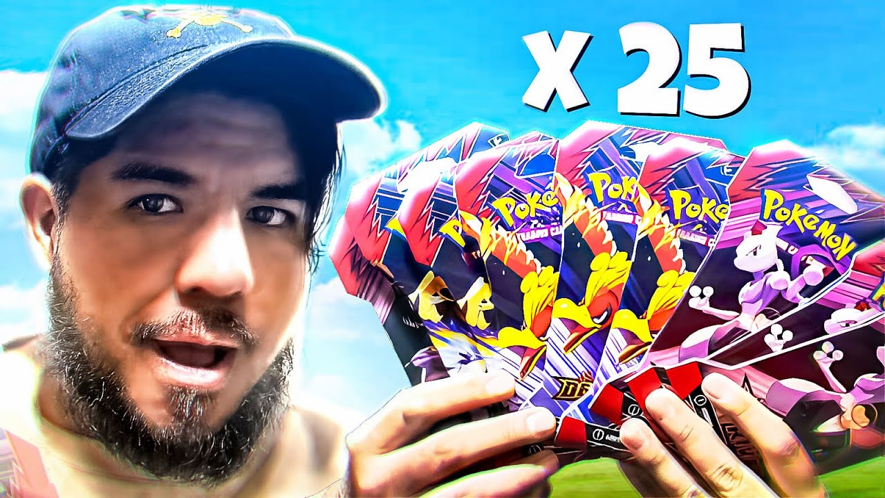 I Opened 25 Packs Of Destined Rivals And Got...