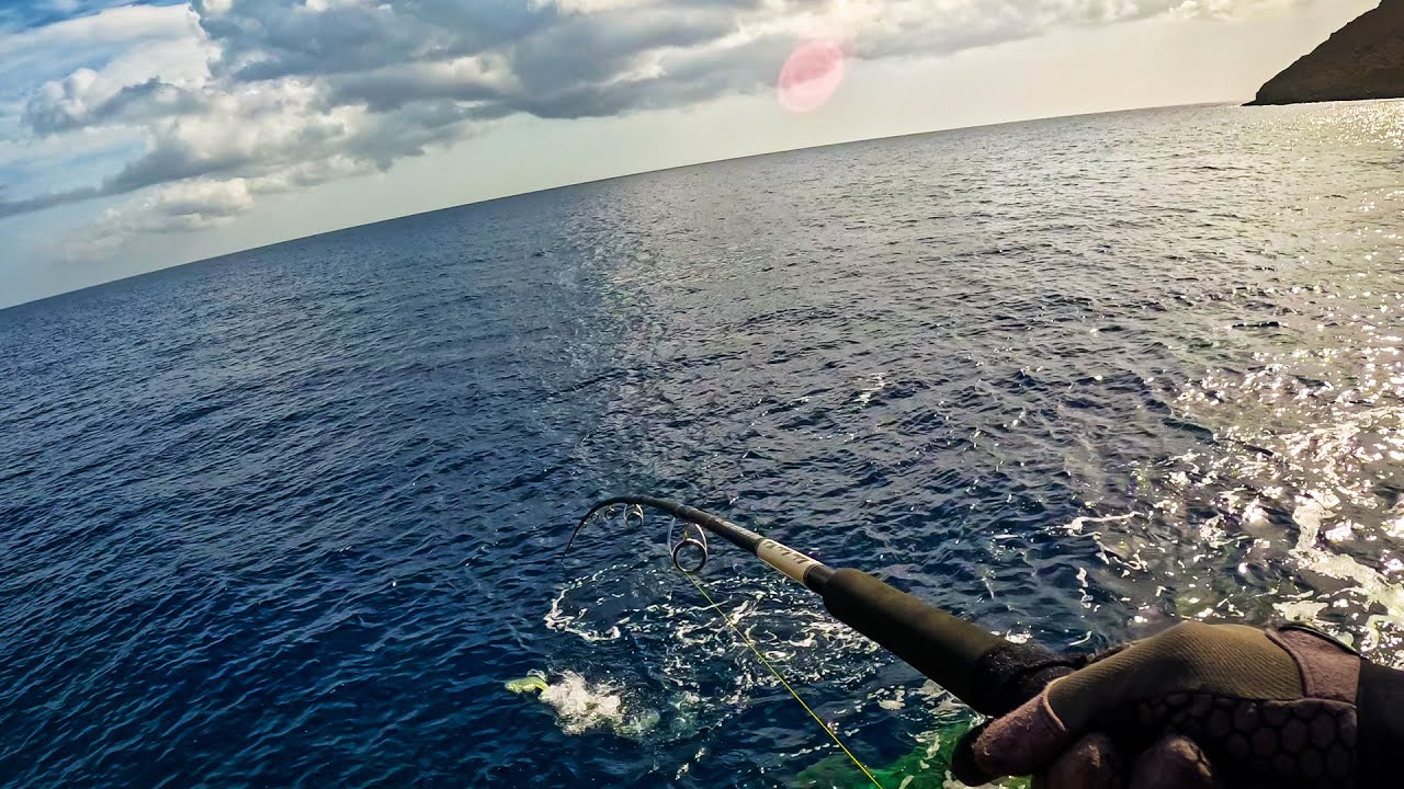 BENE ma non BENISSIMO...in scogliera tra PESCI che SALTANO🐟 pioggia improvvisa⛈️ e ARCOBALENI!🌈