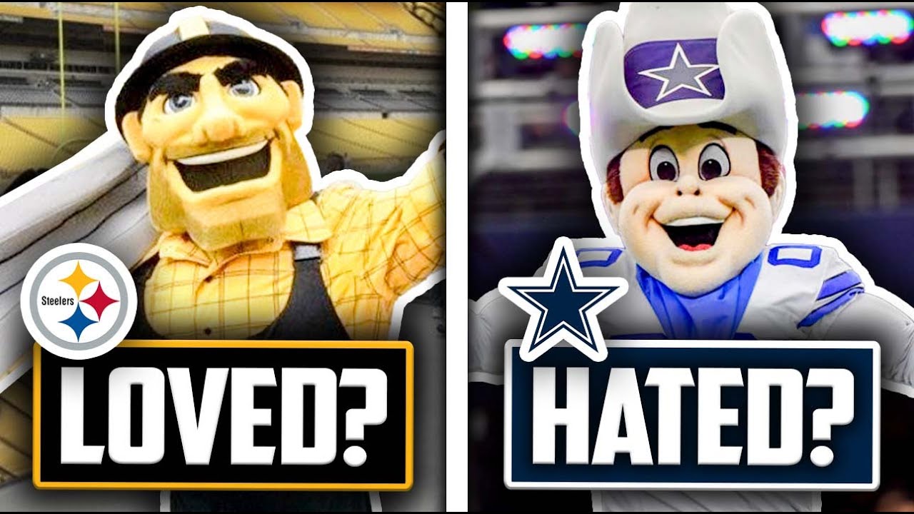5 Most HATED NFL Mascots... And The 5 Fans Love The MOST