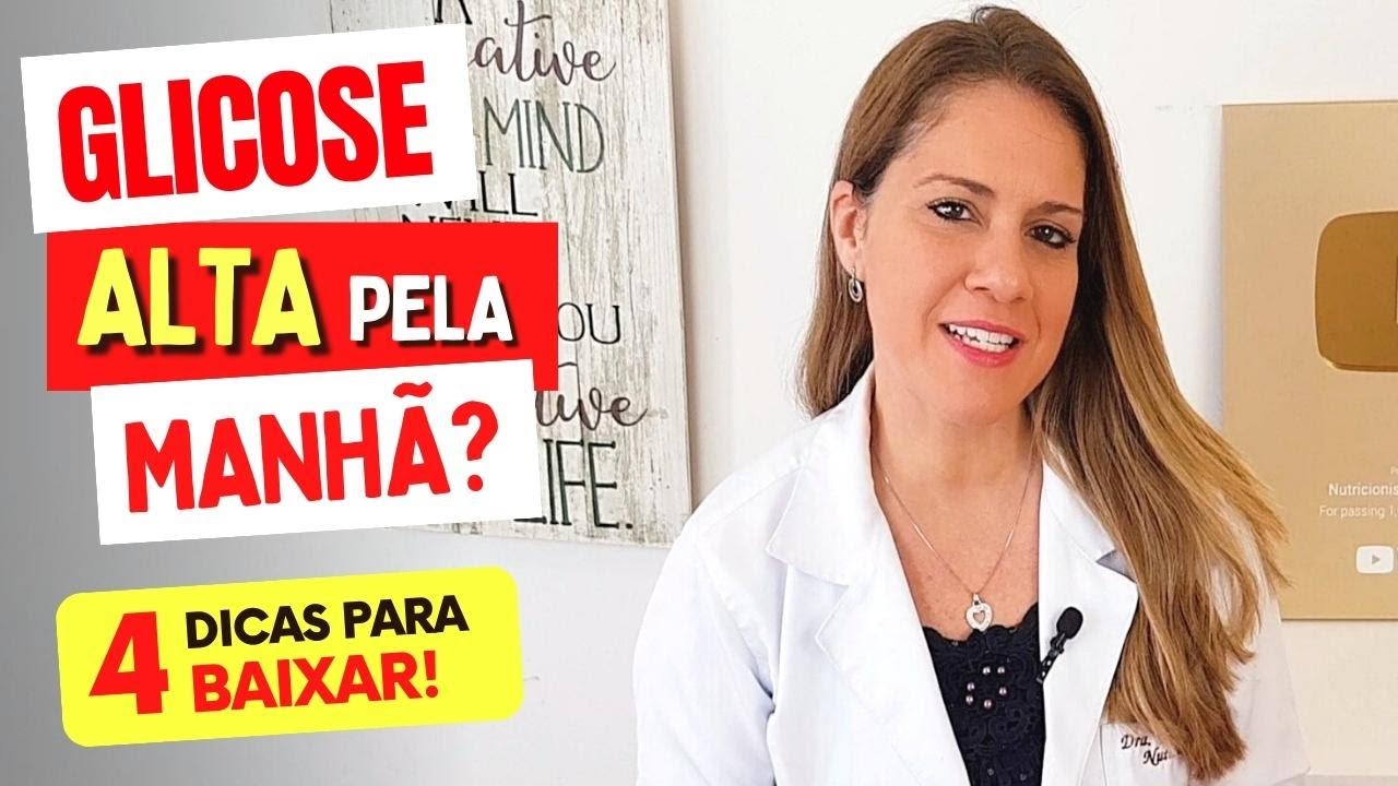 GLICOSE ALTA PELA MANHÃ? 4 DICAS para EVITAR PICOS MATINAIS e DEIXAR a GLICOSE MAIS ESTÁVEL!