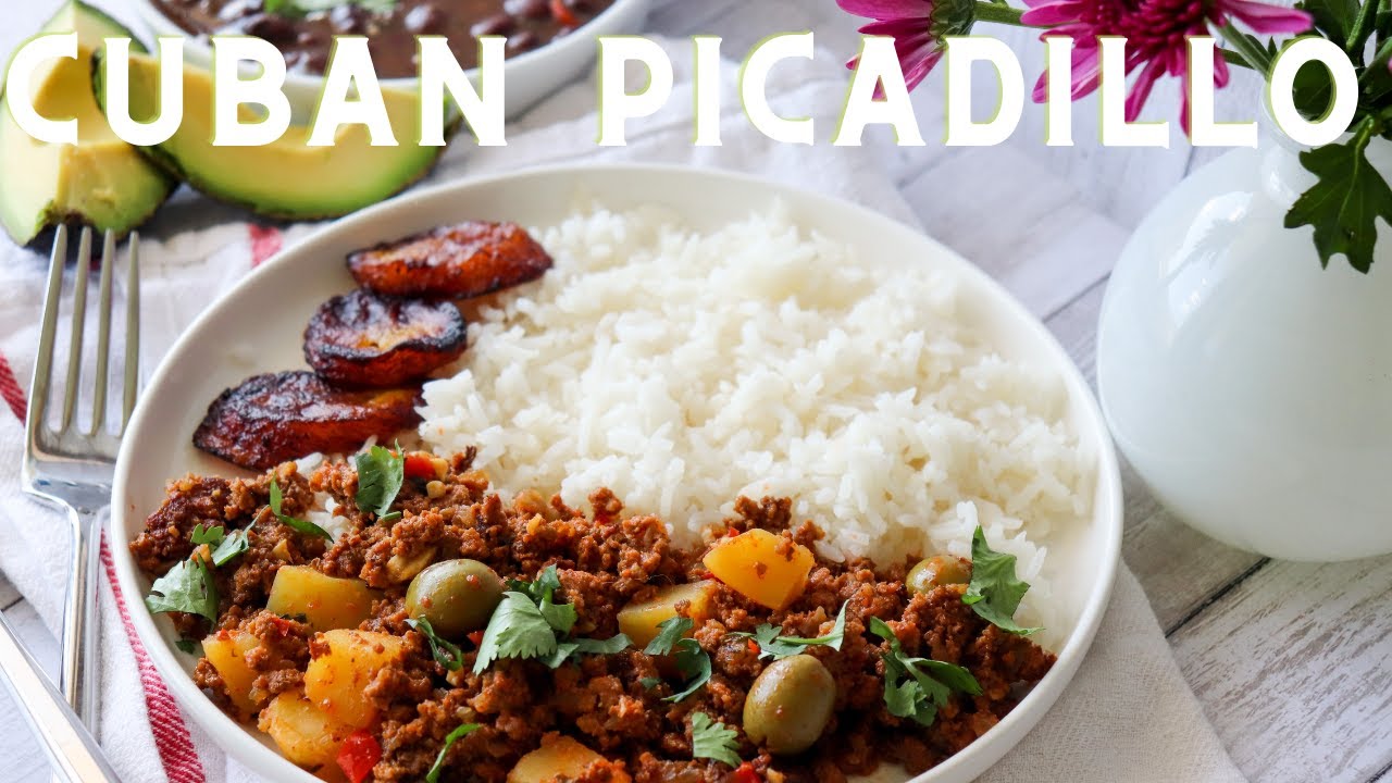 Cuban Picadillo Recipe | Authentic Cuban Picadillo | Anitas Delights