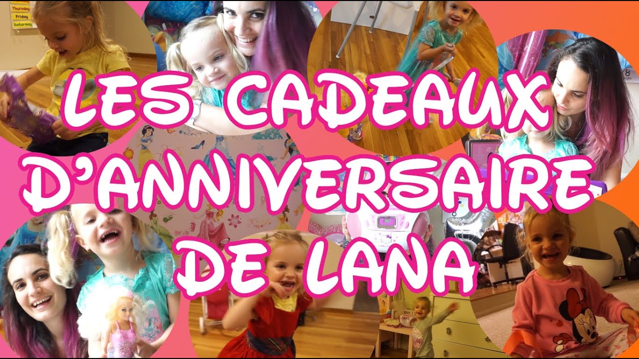 SES CADEAUX D'ANNIVERSAIRE [3 ANS] 🎁