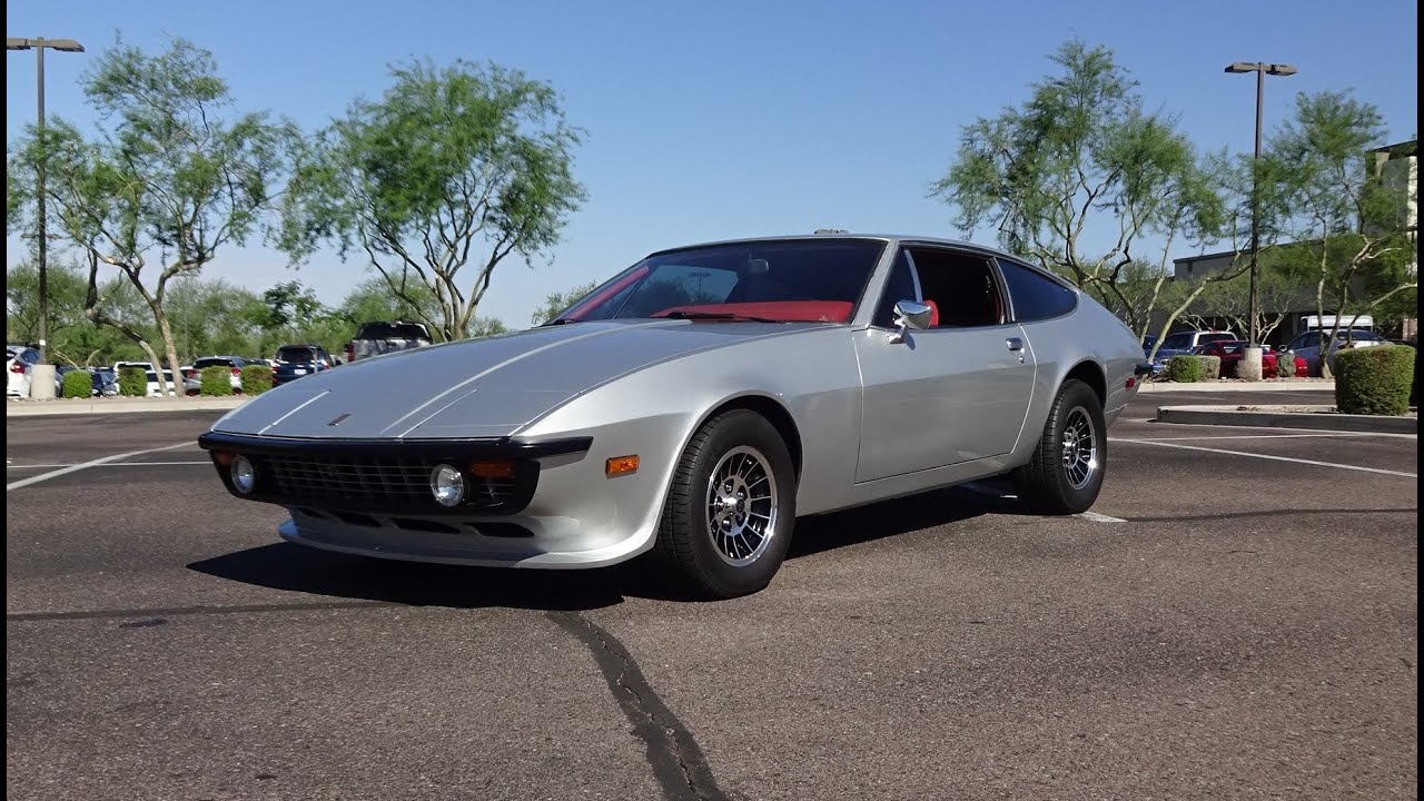 1974 Bitter CD Coupe Diplomat in Silver Paint & V8 Engine Sound on My Car Story with Lou Costabile