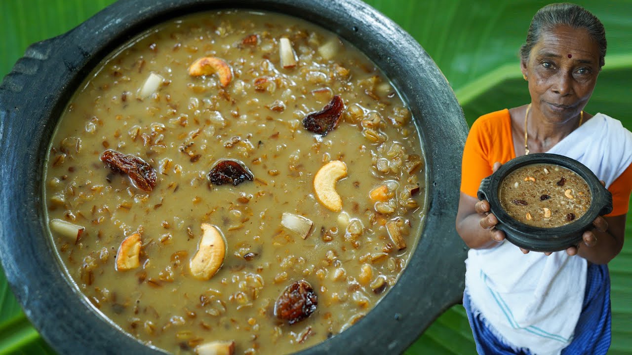 Kerala Style Bamboo Rice Payasam -  Mulayari Payasam