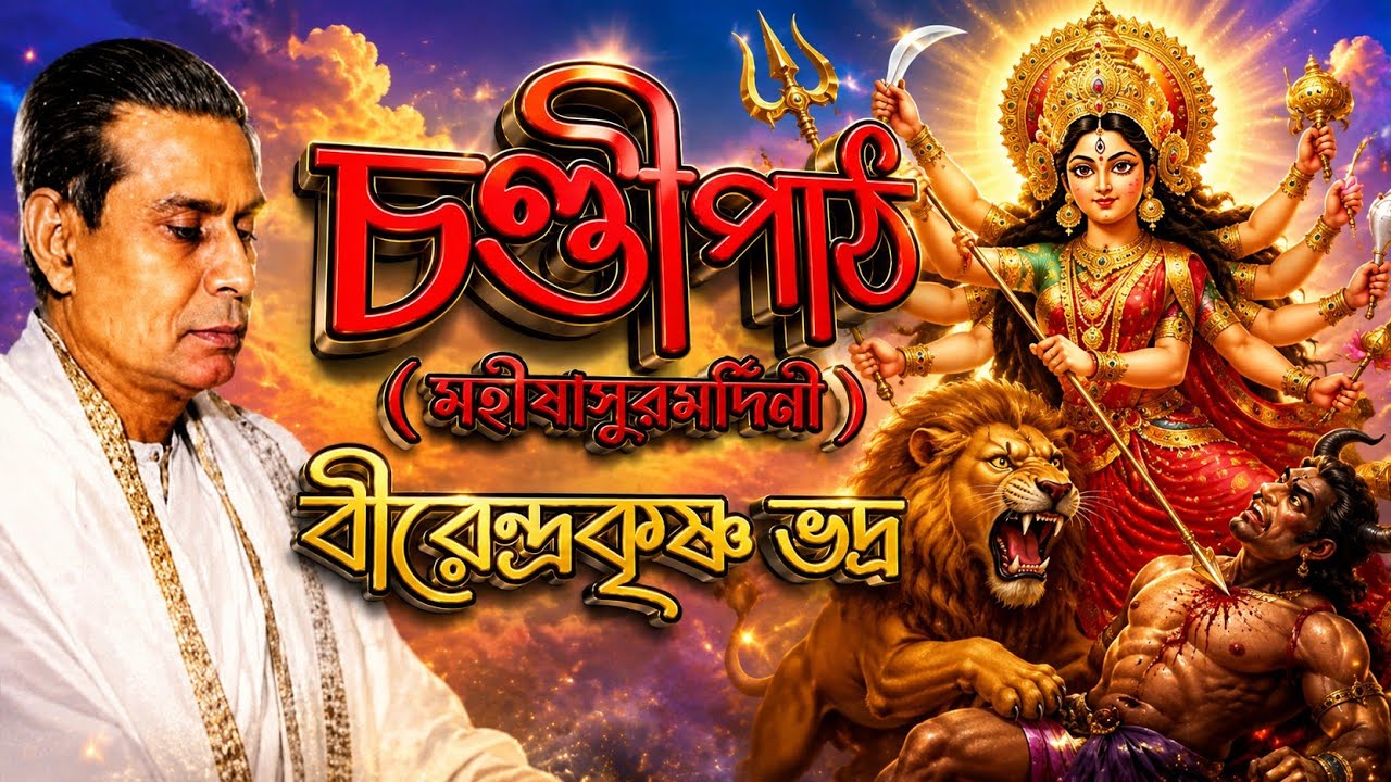 Mahalaya || Original chandi path || Chandi Path Drawing || Birendra Krishna Bhadra। মহালয়া /চন্ডিপাঠ