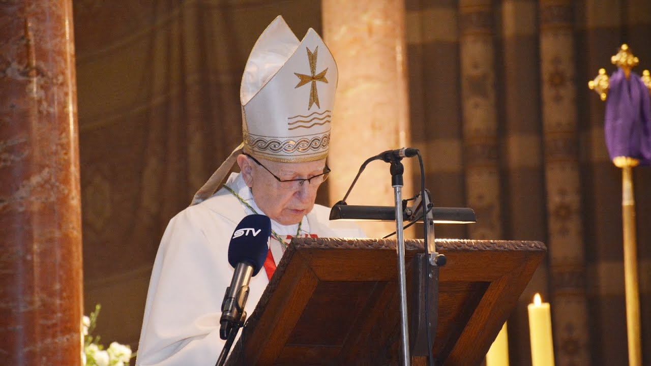 Misa večere Gospodnje u đakovačkoj katedrali 09.04. 2020.