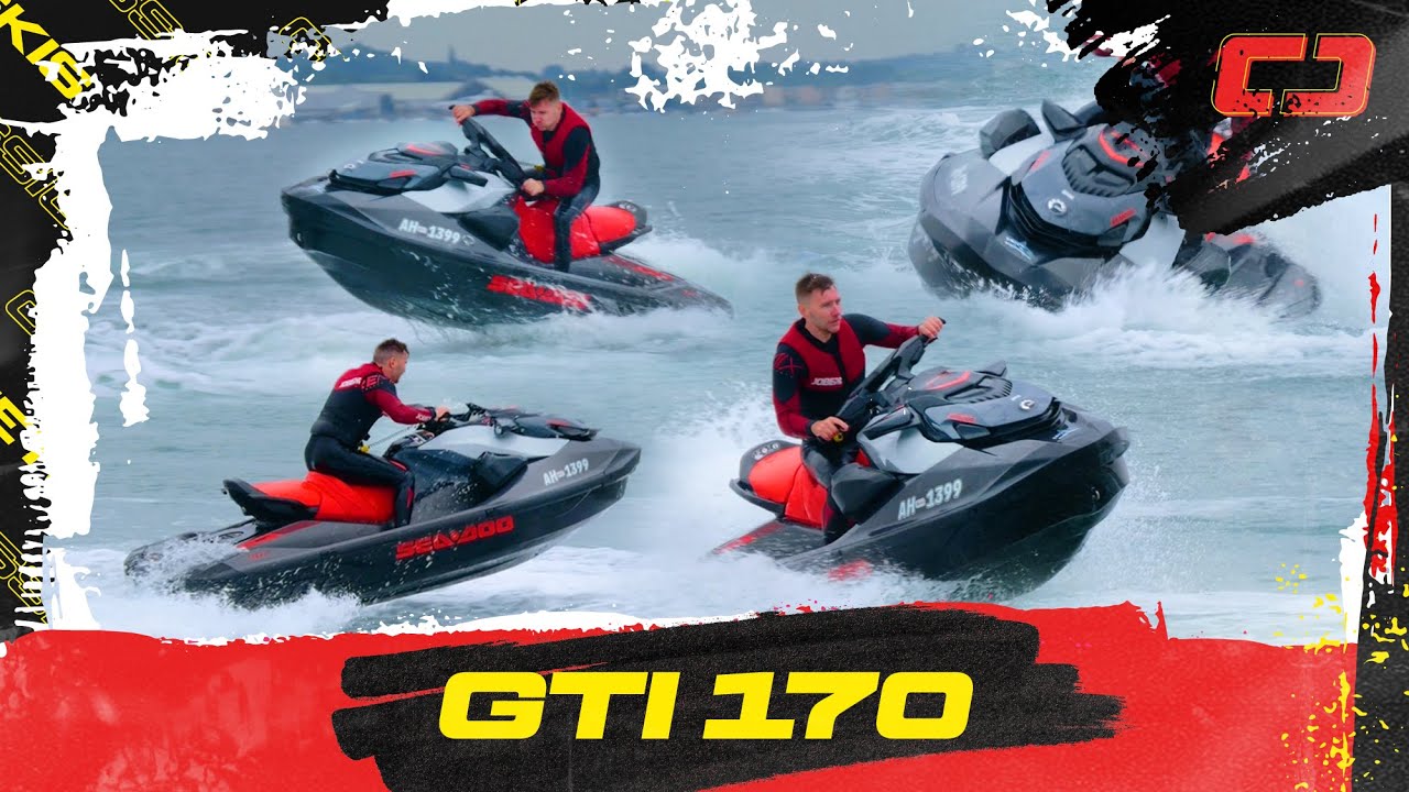 Is a Sea-Doo GTI 170 playful?👀 Boat Day With Extreme Trailers! Trixx & GTI  | POV | Classic Jetskis