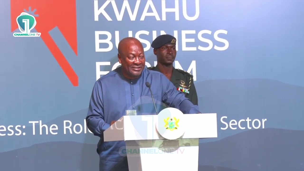 Mahama Gets Real About Doing Business in Ghana | Kwahu Business Forum 2025
