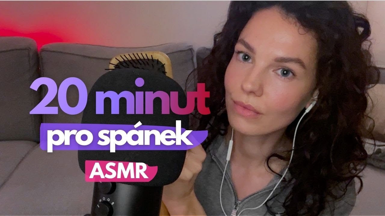 Uspím tě za 20 minut 😴 intenzivní šeptání, dýchání, zvuky ASMR CZ
