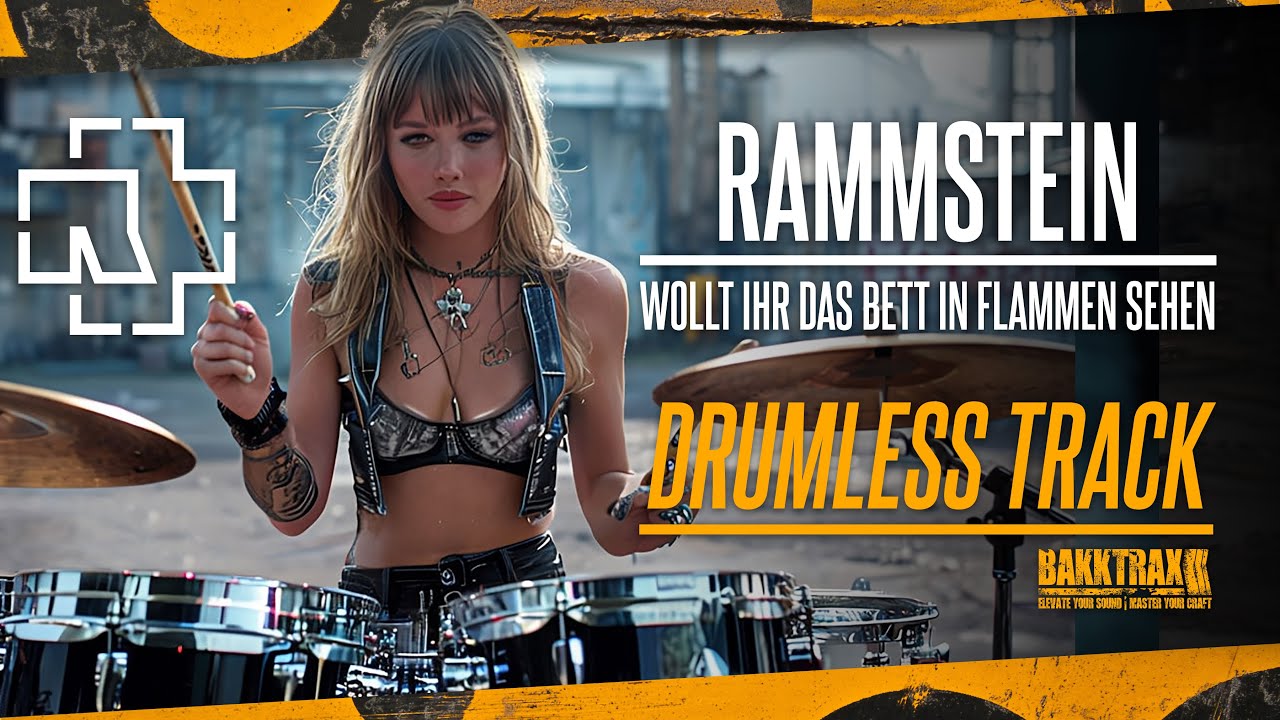 Rammstein - Wollt Ihr Das Bett In Flammen Sehen (Drumless) NO DRUMS - High Quality
