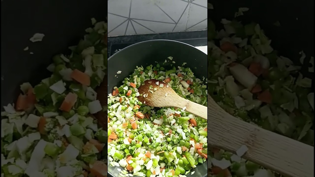 Vegetable fried rice❤❤