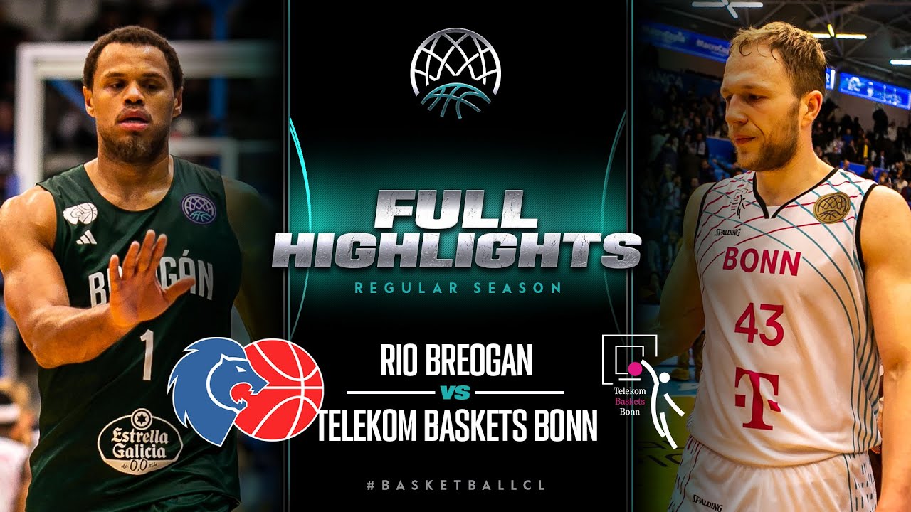 Rio Breogan v Telekom Baskets Bonn | Full Game Highlights | #BasketballCL 2023-24