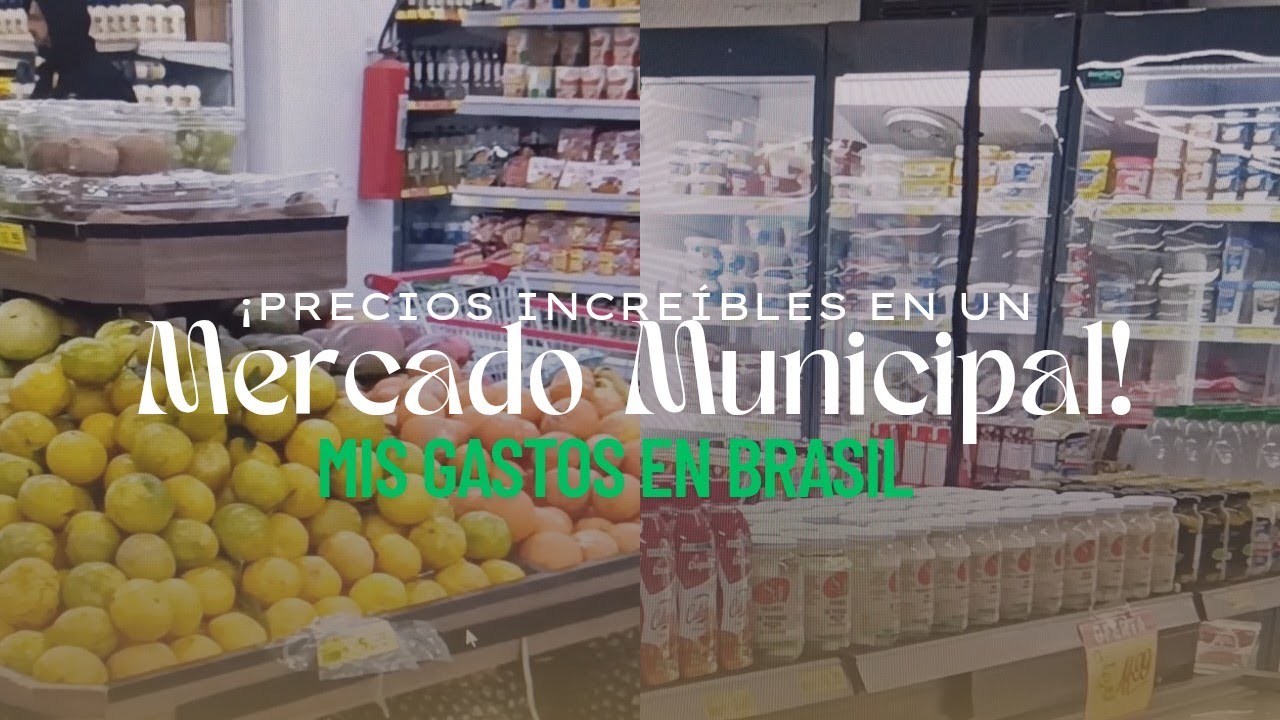 Compras económicas en Brasil 🇧🇷 | Lo que encontré en un mercado municipal en Curitiba😱