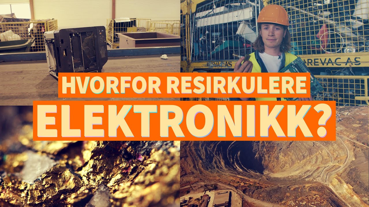 Hvorfor resirkulere elektronikk?